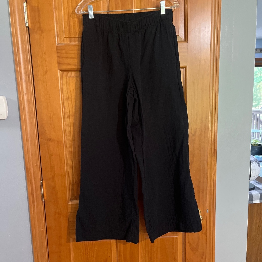 Old navy linen wide leg pants